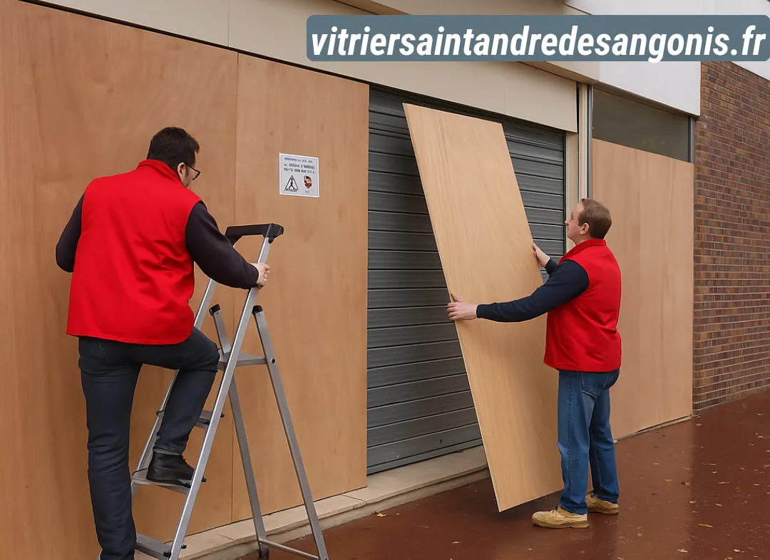 Mise en sécurité fermeture provisoire Saint-André-de-Sangonis